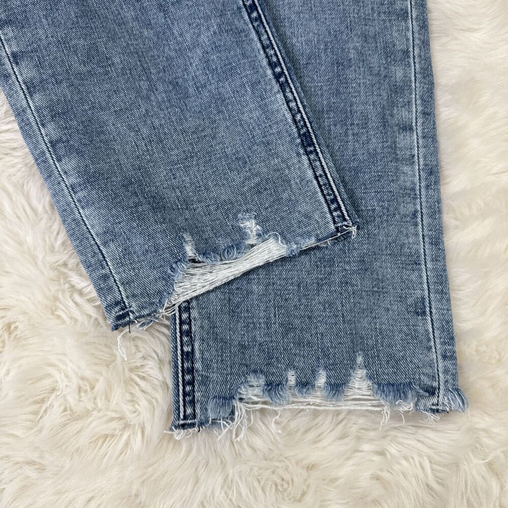 Rag & Bone Dre Low Rise Slim Boyfriend Jeans 26 (30x26) Mendecino Distressed - Picture 8 of 12